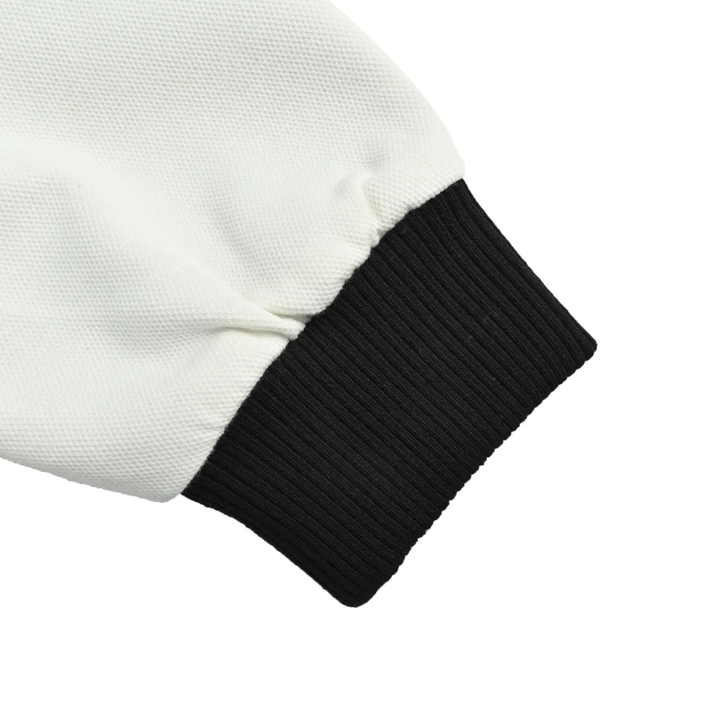 Louis Vuitton/Louis Vuitton Black White leather baseball jacket jacket